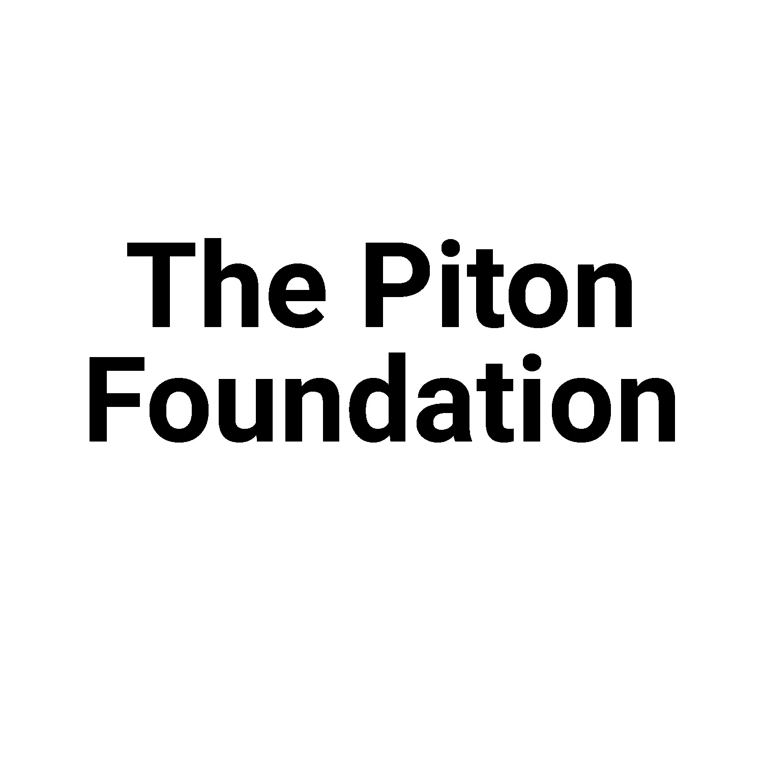The Piton Foundation