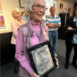Libby Bortz receives first Vaughn Gardinier Legacy Award
